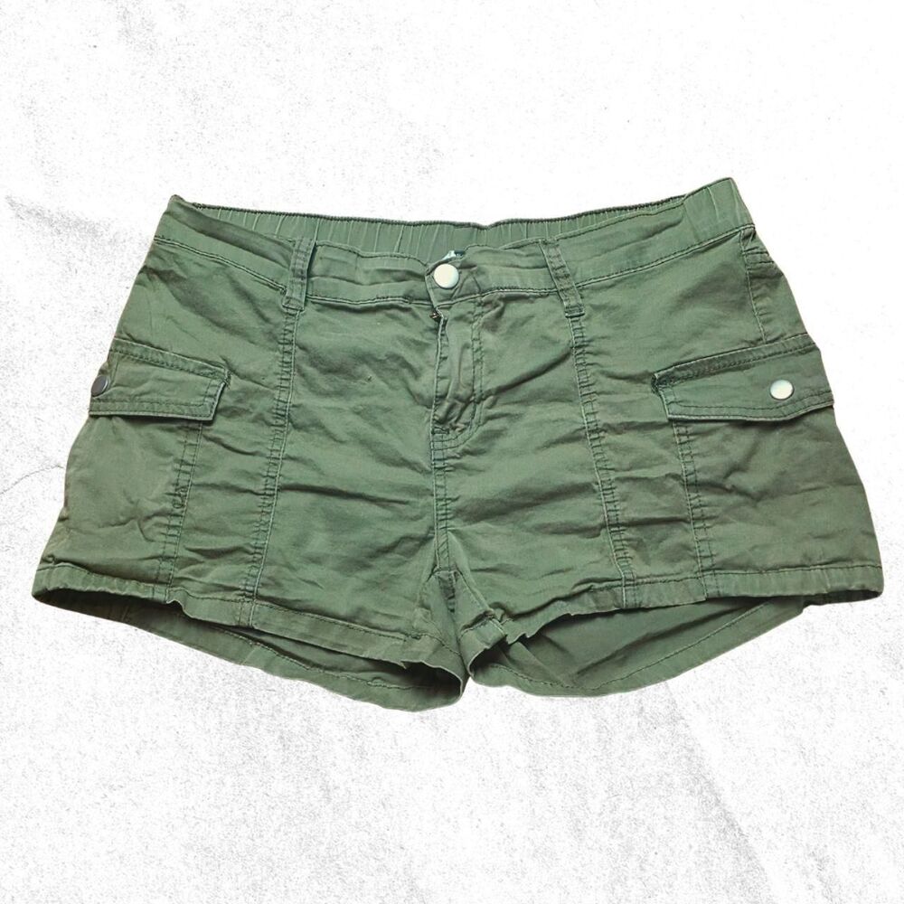 YMI Jeans Micro Green Cargo Shorts